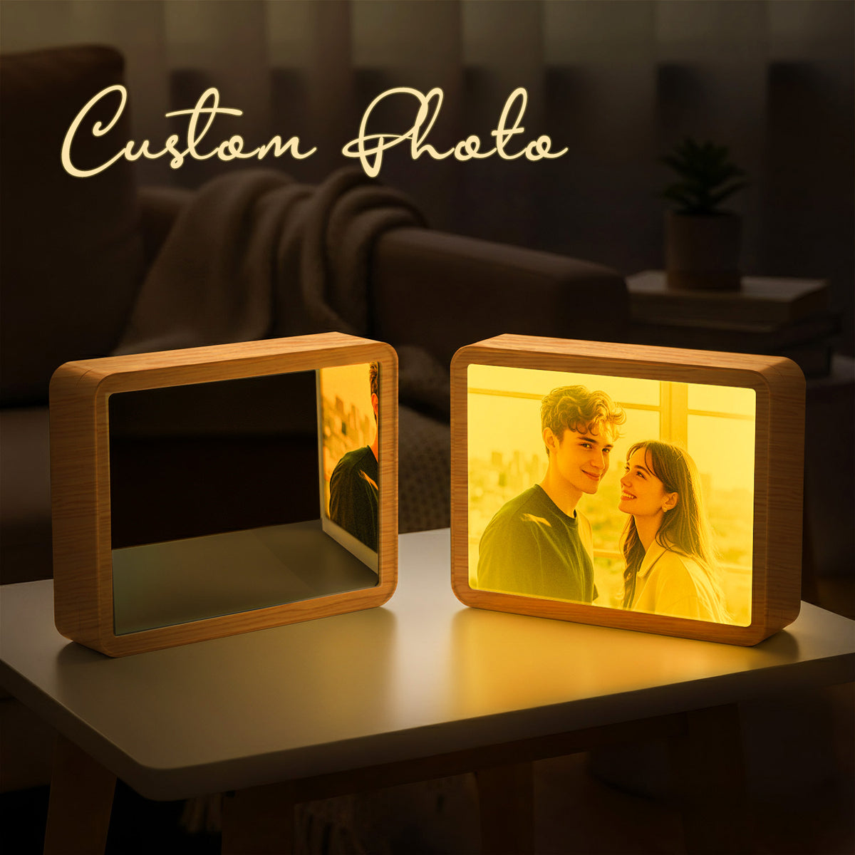 Bluetooth Speaker Mirror Lamp