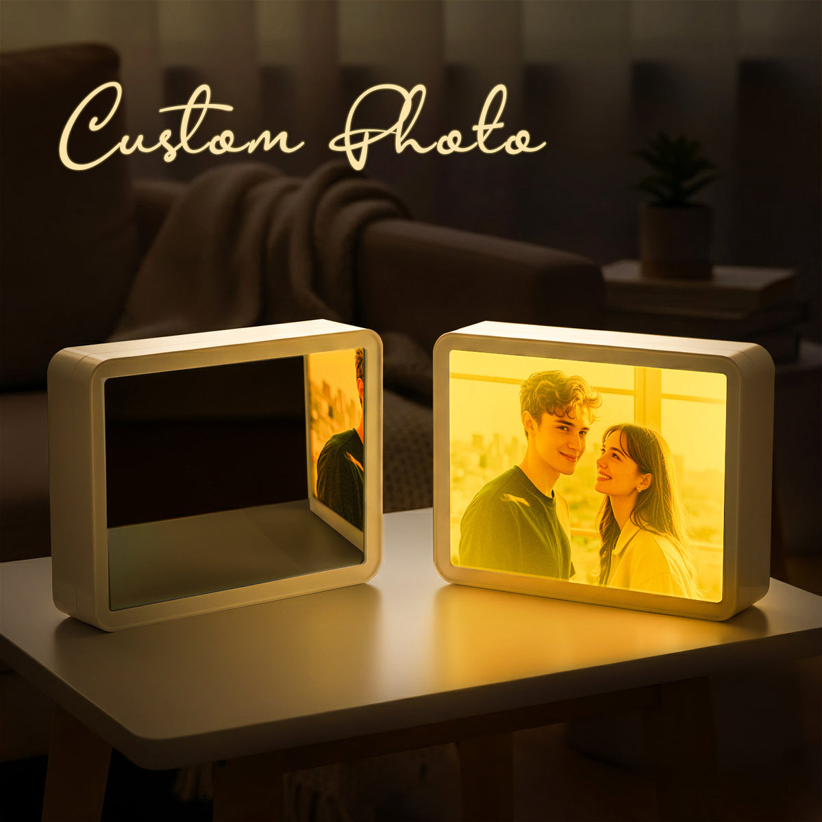 Bluetooth Speaker Mirror Lamp