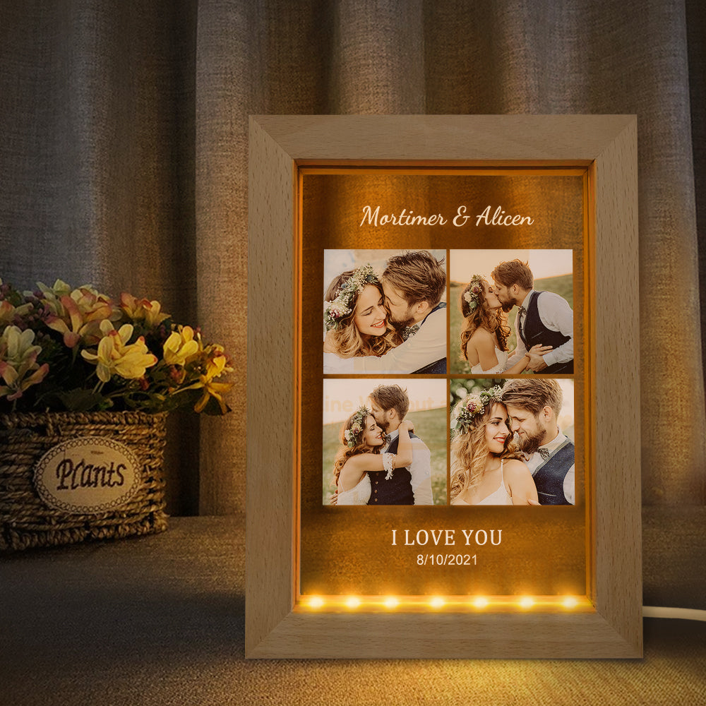 Anniversary Collage Night Light