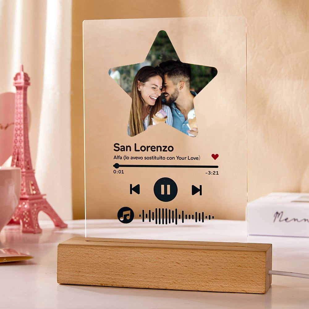 Graduation Plaque Night Light