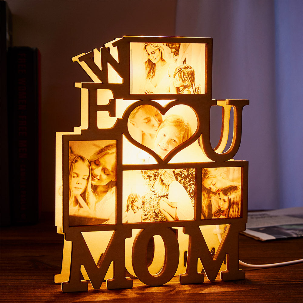 Mom Photo Night Light