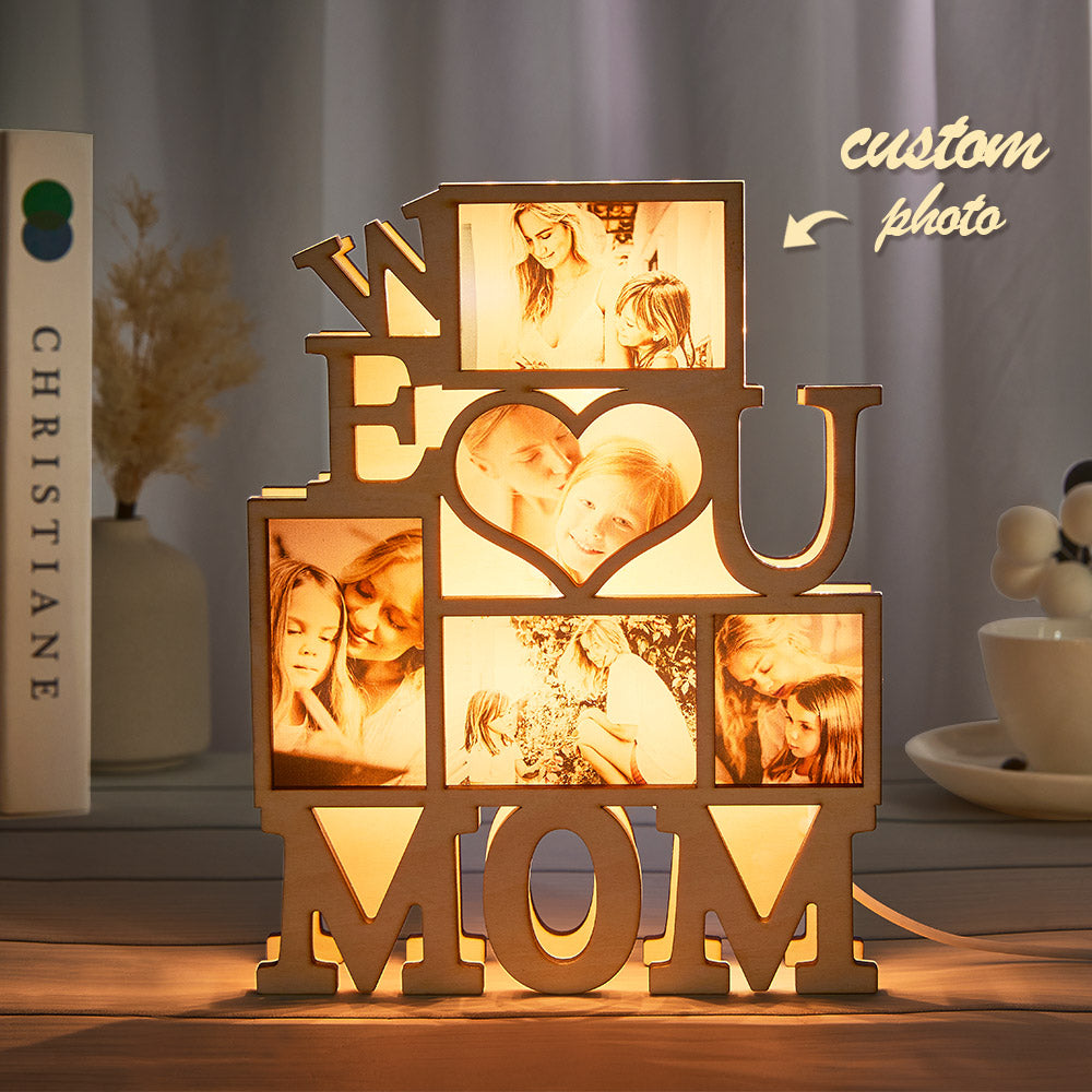 Mom Photo Night Light