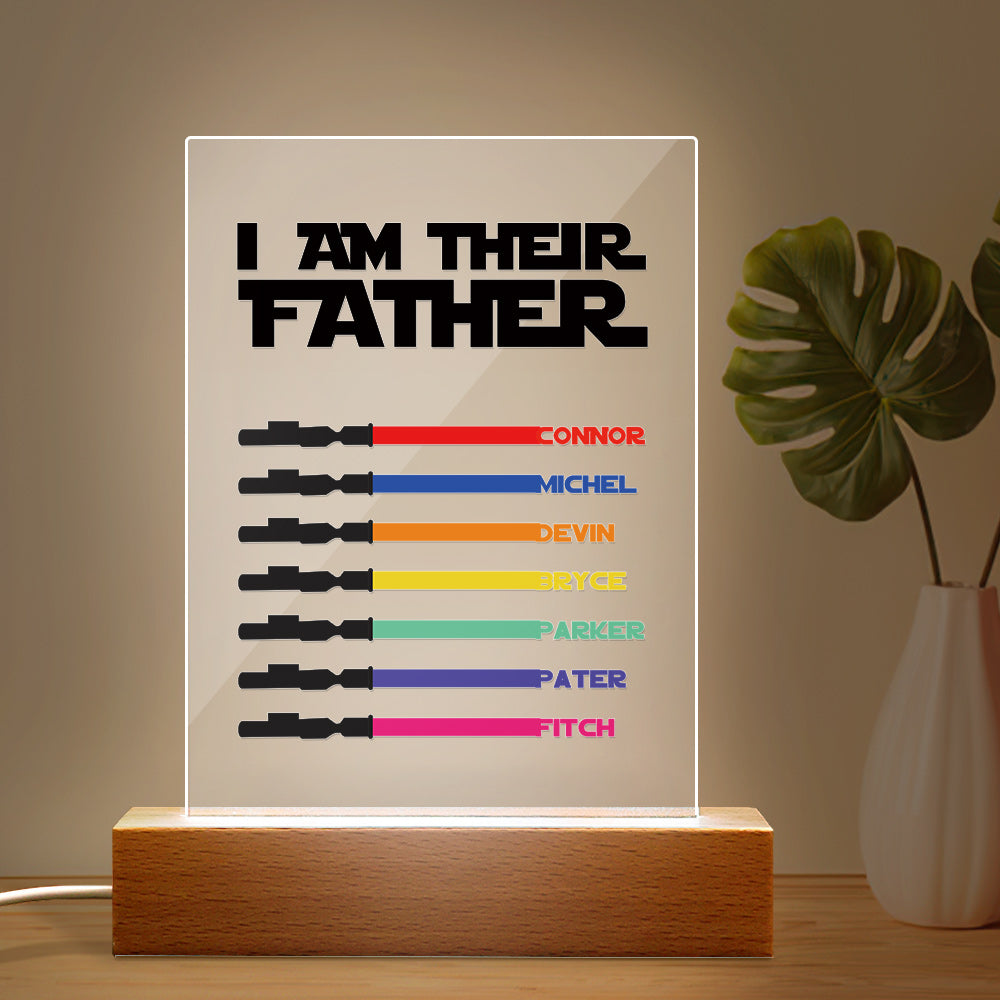 Father Light Saber Night Light