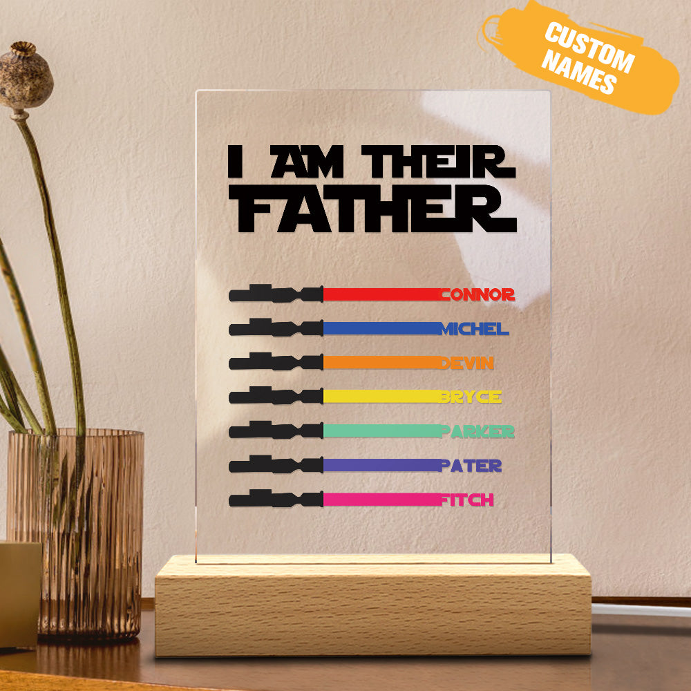Father Light Saber Night Light