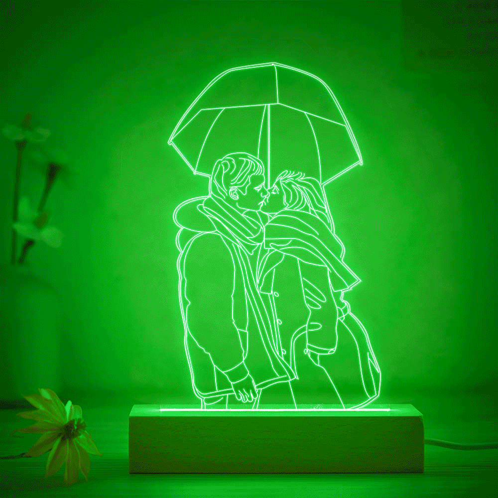 3D Photo Night Light