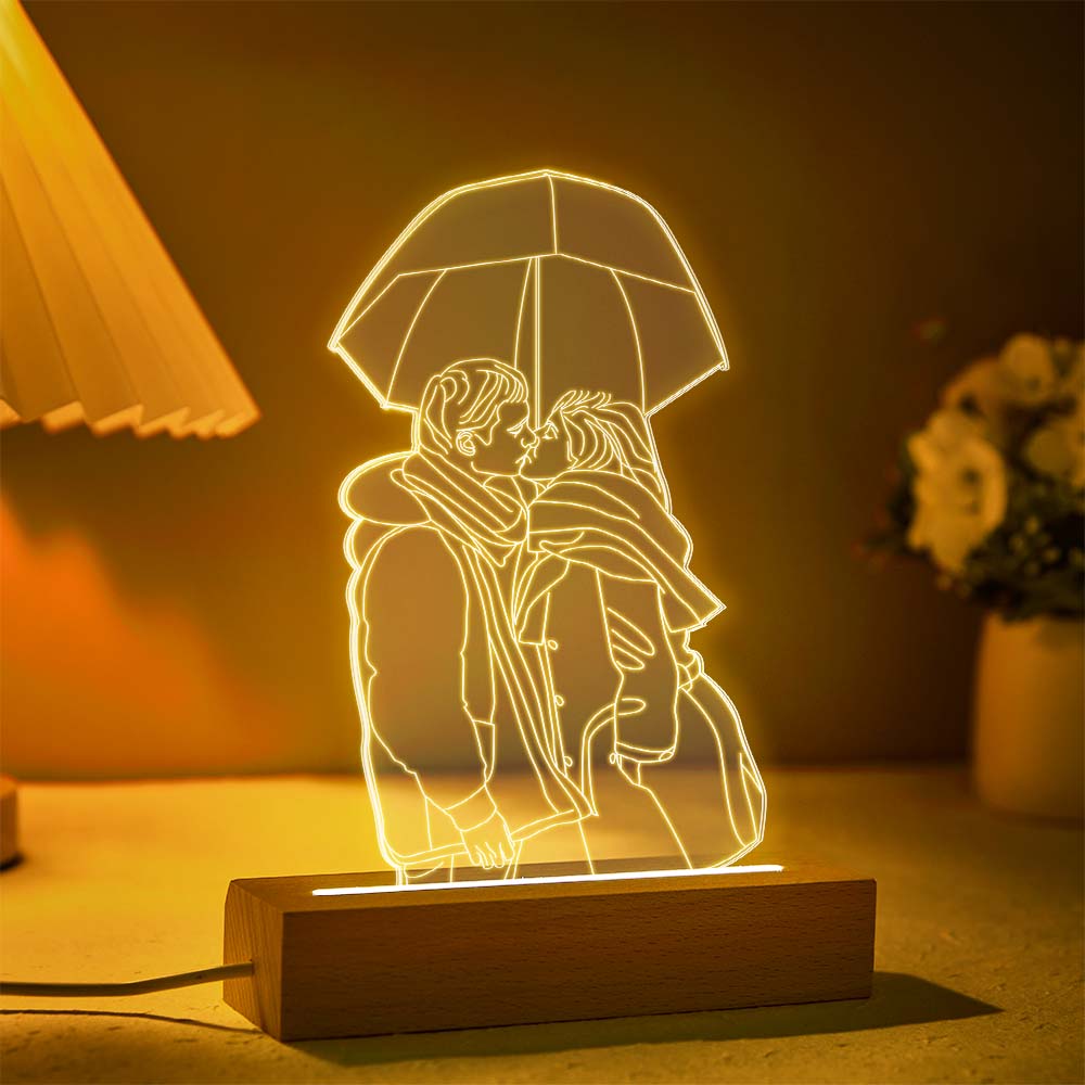 3D Photo Night Light