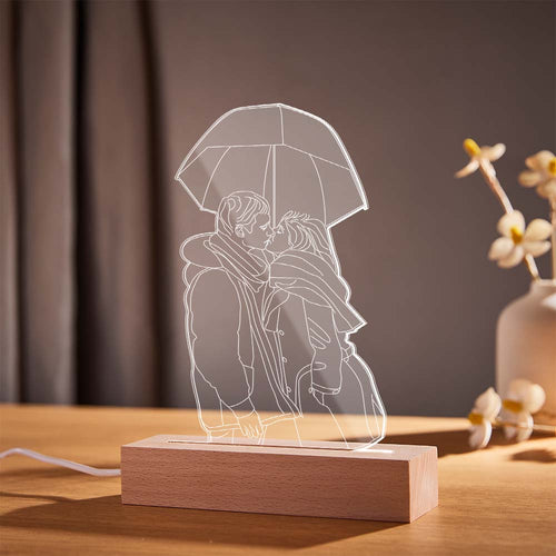 3D Photo Night Light
