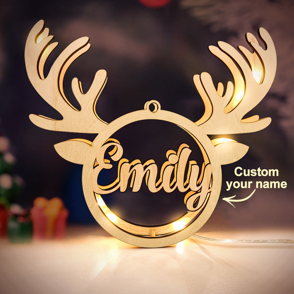 Christmas Elk Night Light