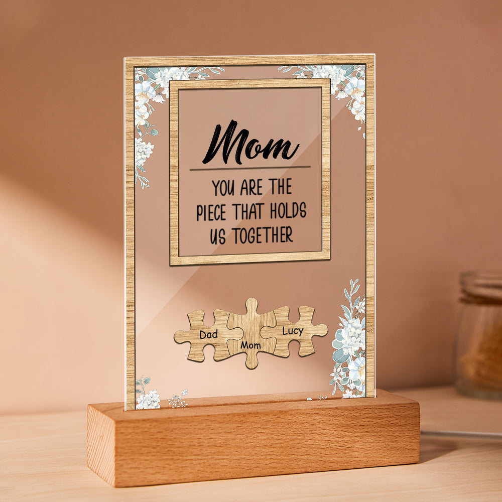 Dad’s Puzzle Piece Night Light
