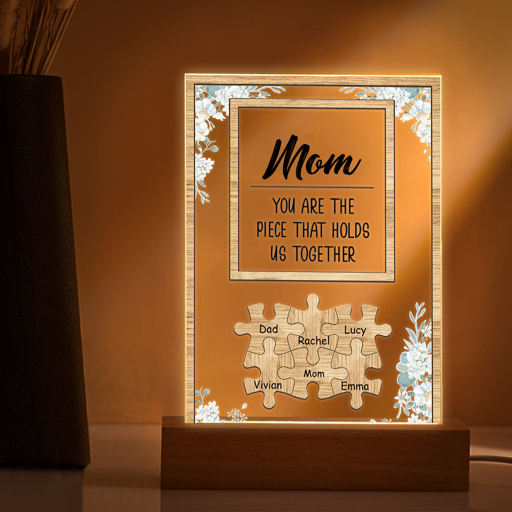 Dad’s Puzzle Piece Night Light