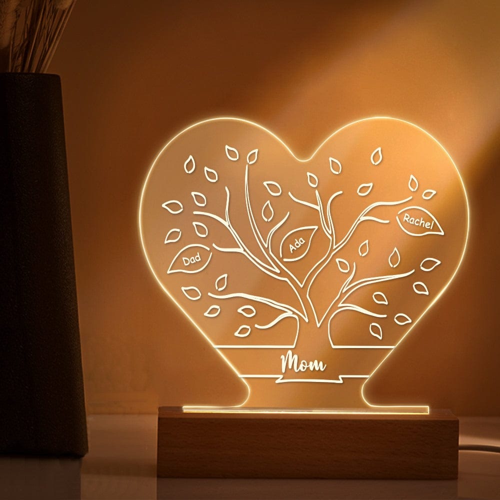 Family Tree Night Light