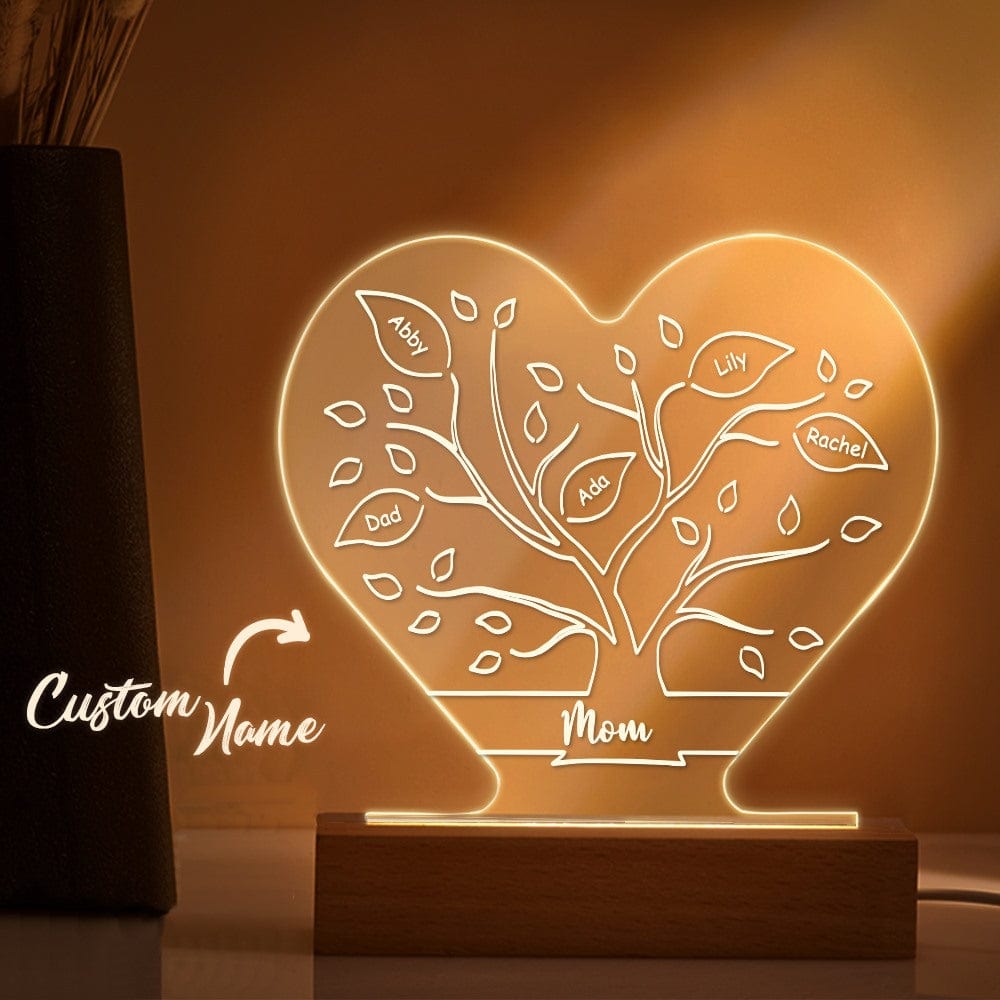 Family Tree Night Light