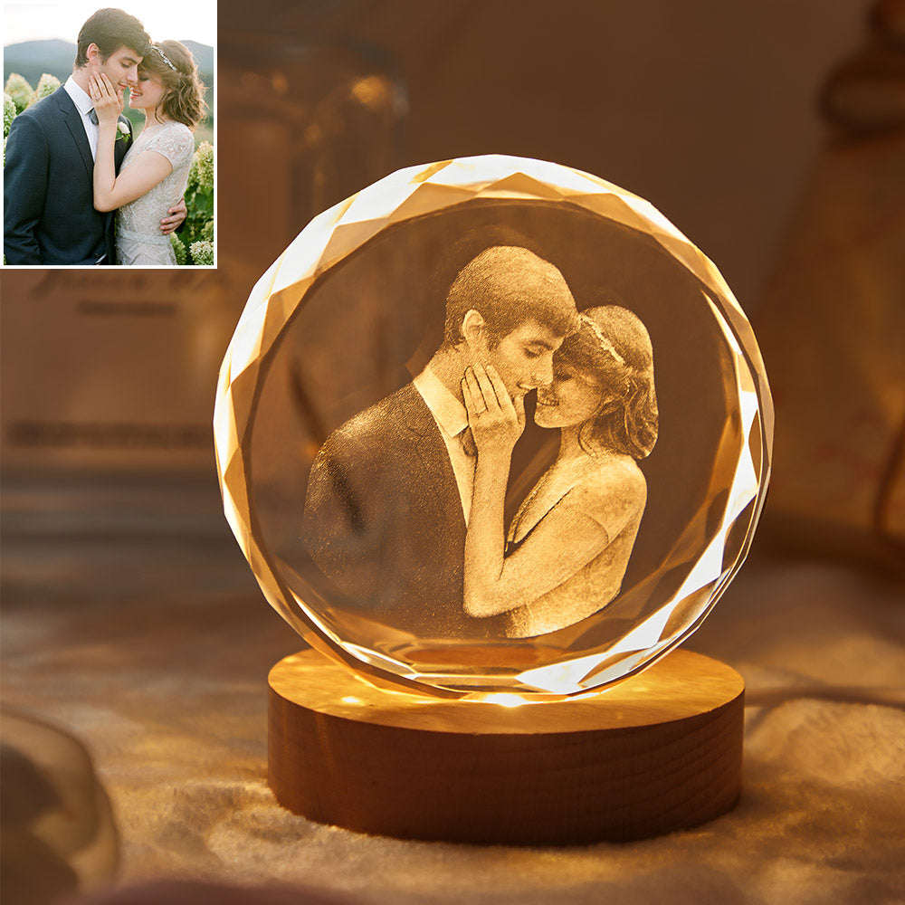 Crystal Photo Night Light