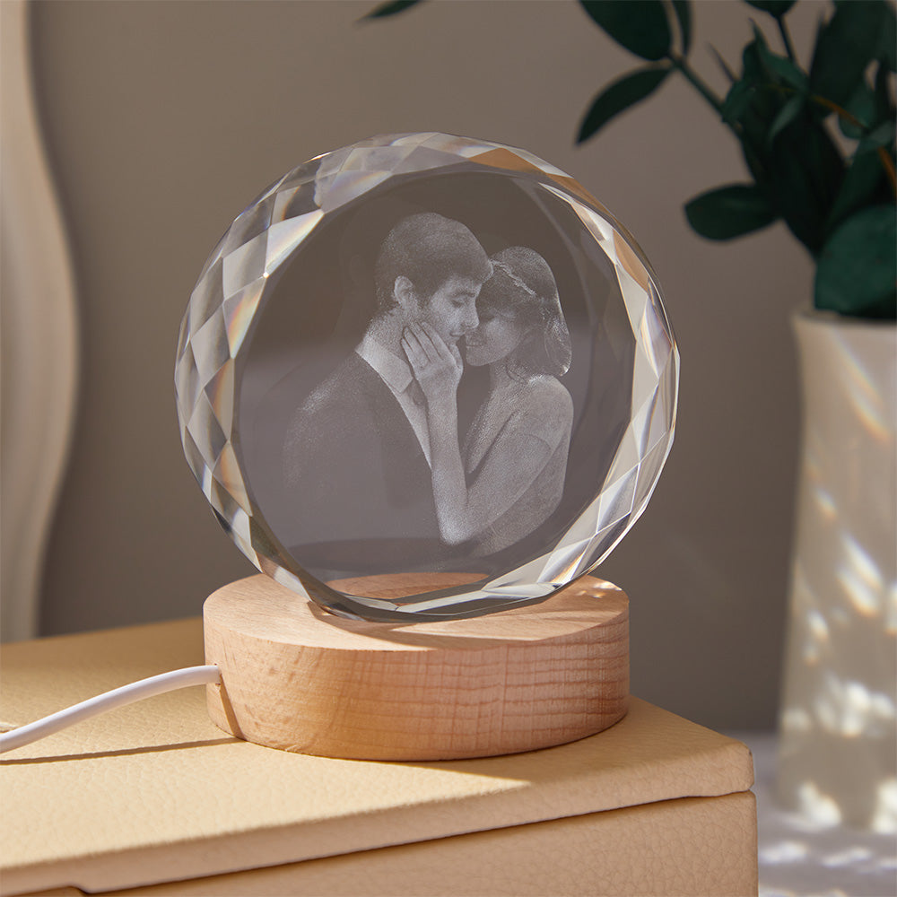 Crystal Photo Night Light