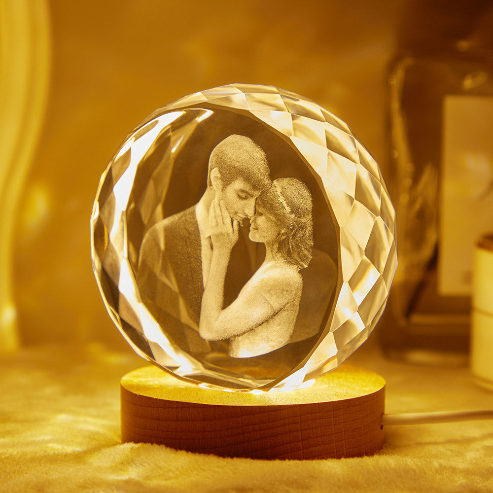Crystal Photo Night Light