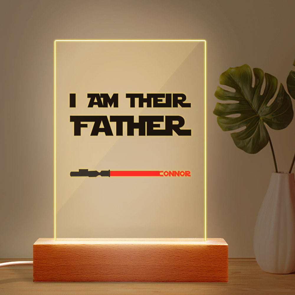 Father Light Saber Night Light