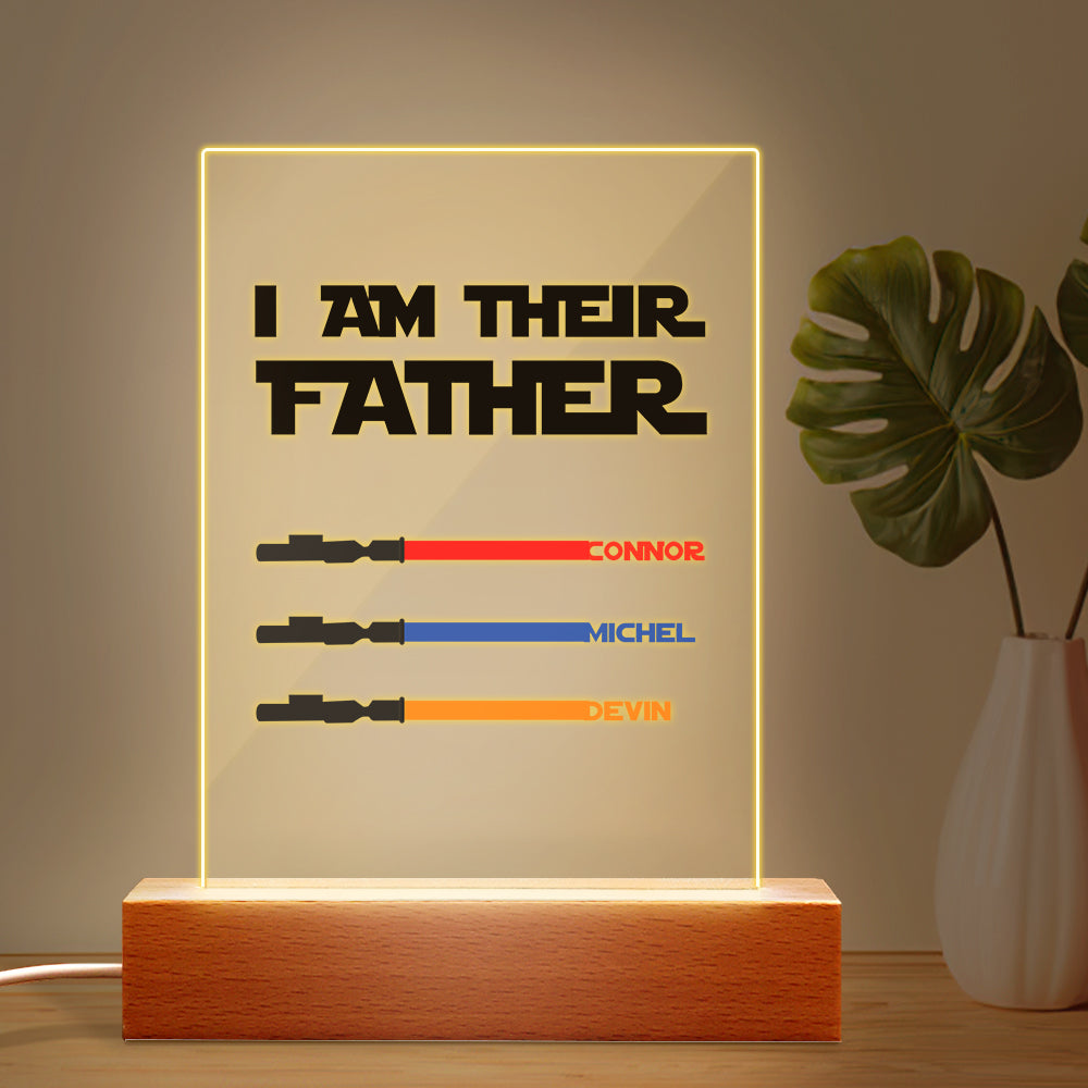 Father Light Saber Night Light