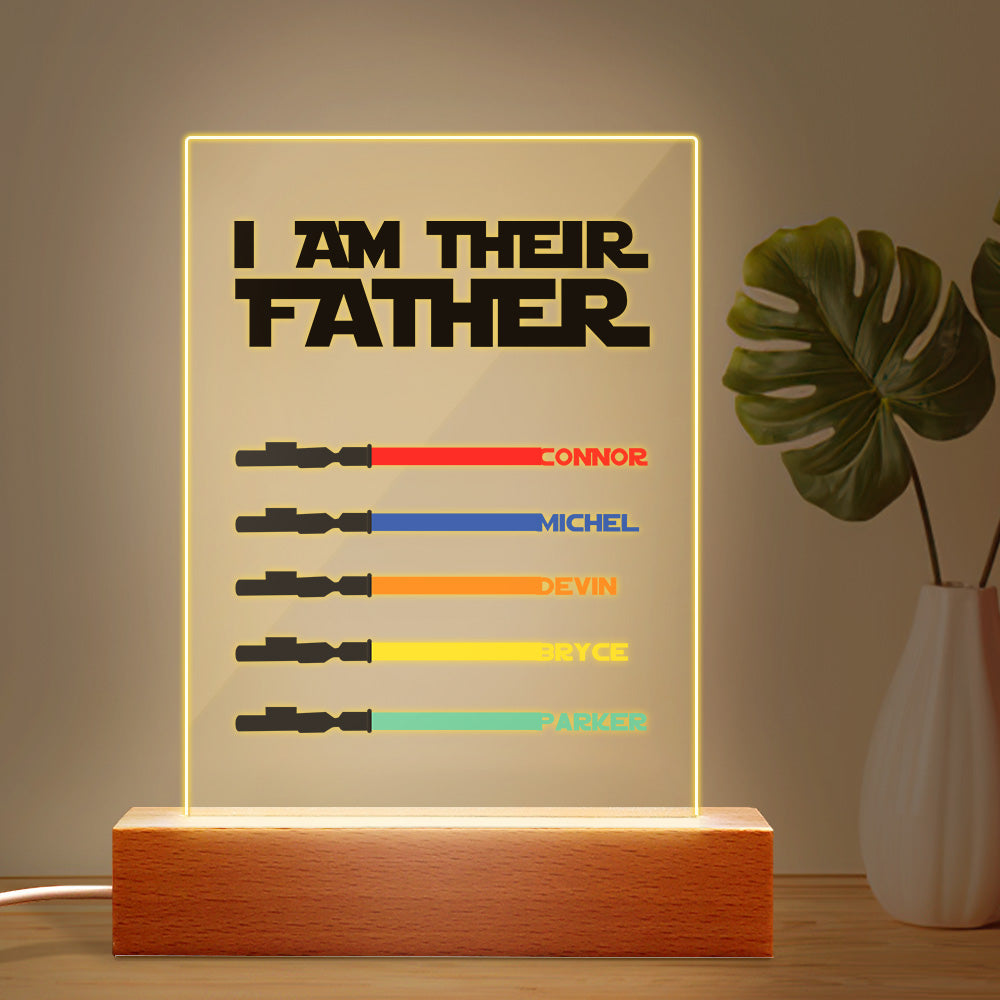 Father Light Saber Night Light