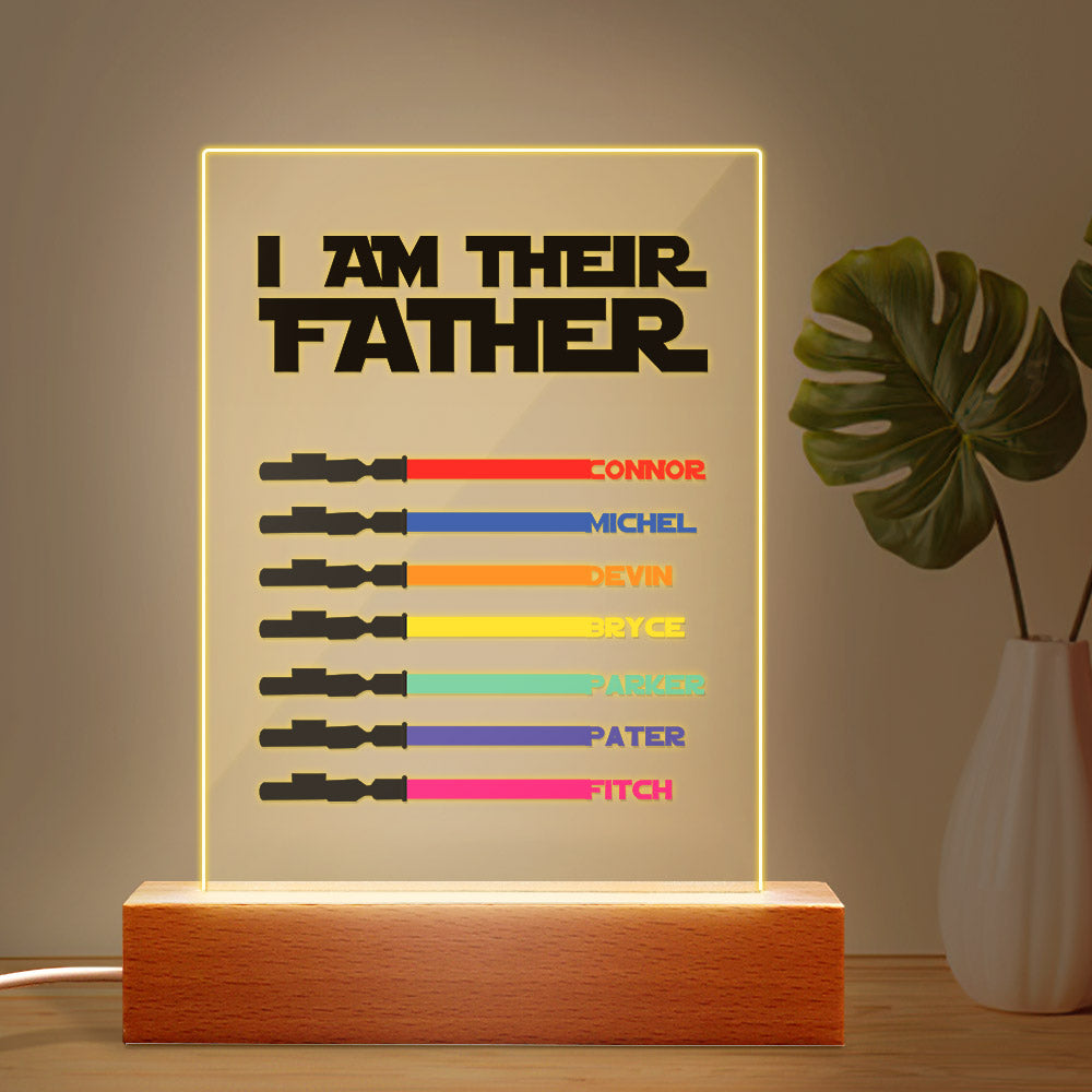 Father Light Saber Night Light