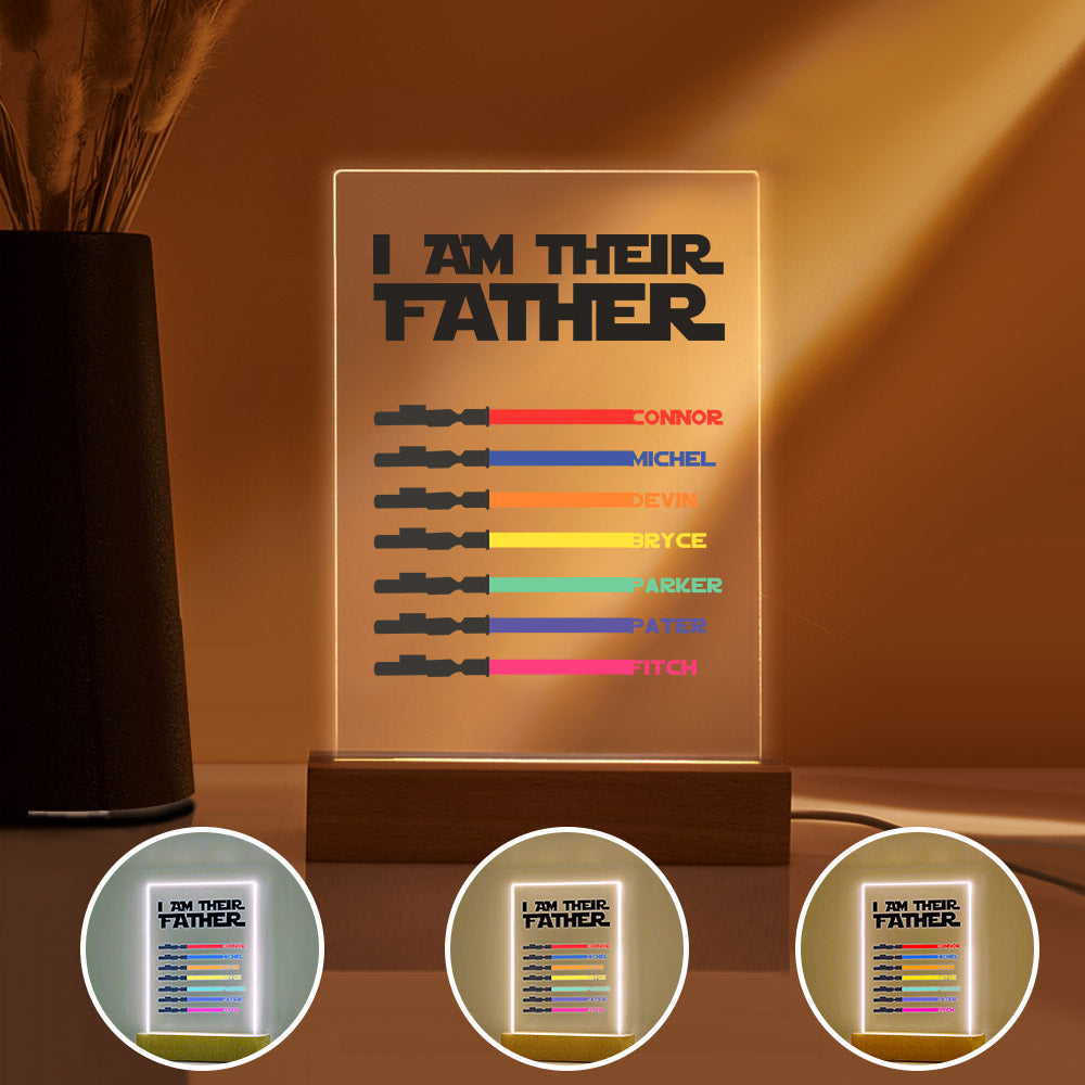 Father Light Saber Night Light