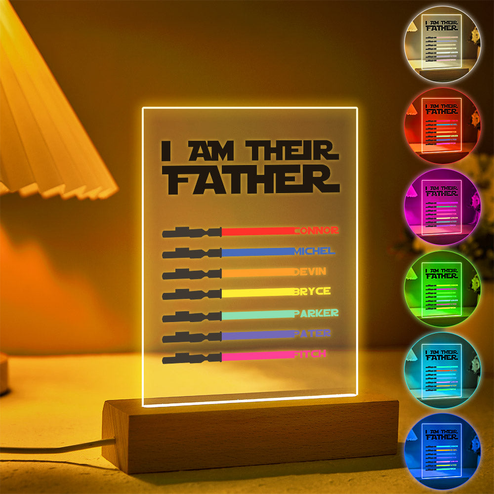 Father Light Saber Night Light