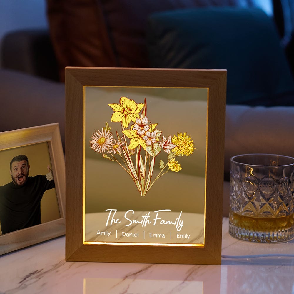 Birth Flower Night Light