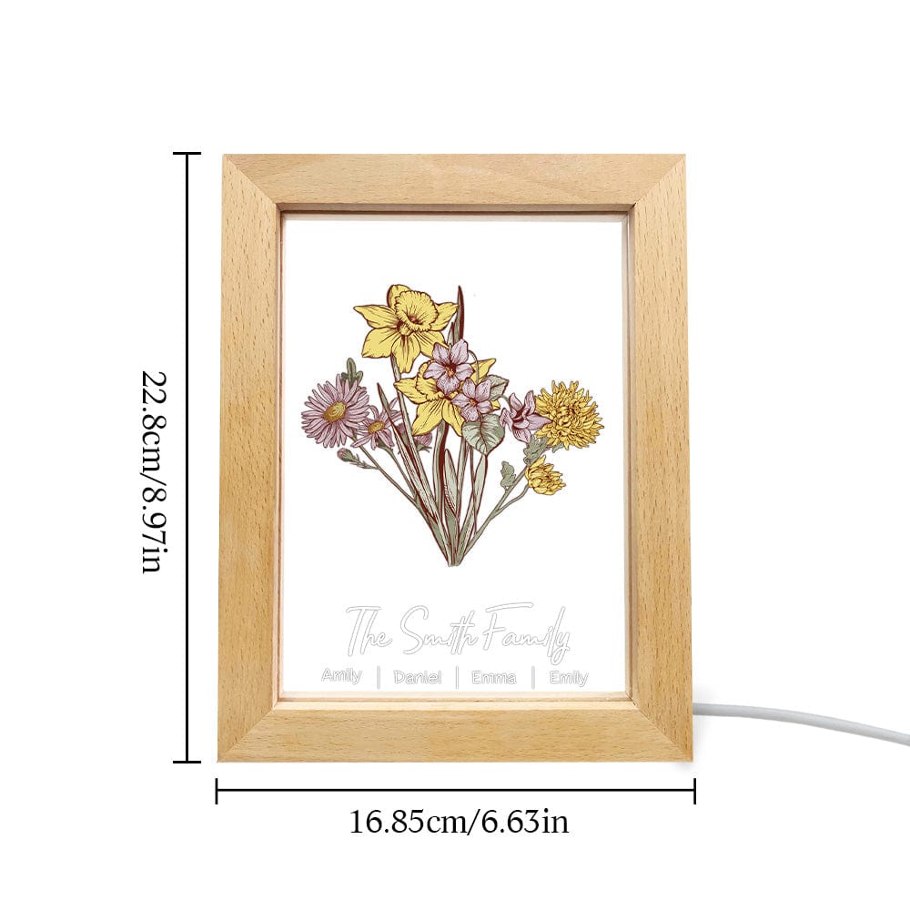 Birth Flower Night Light