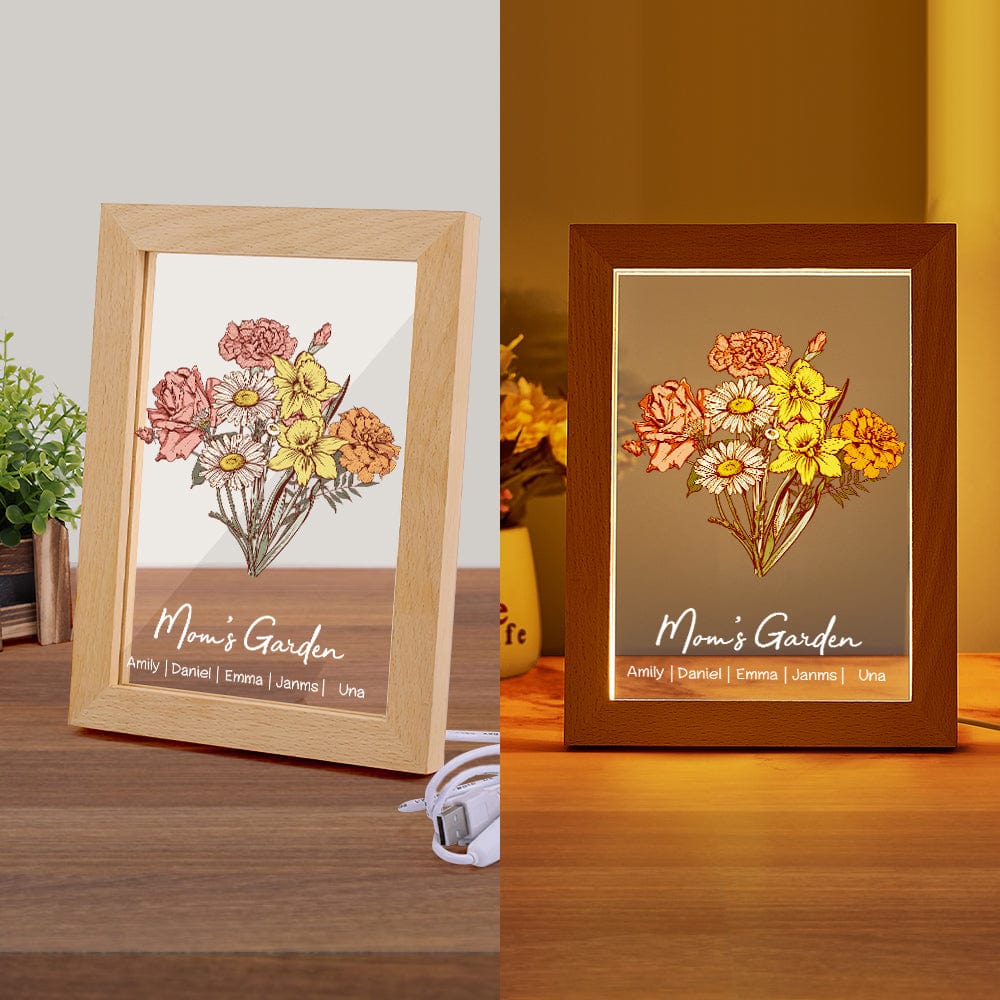 Birth Flower Night Light