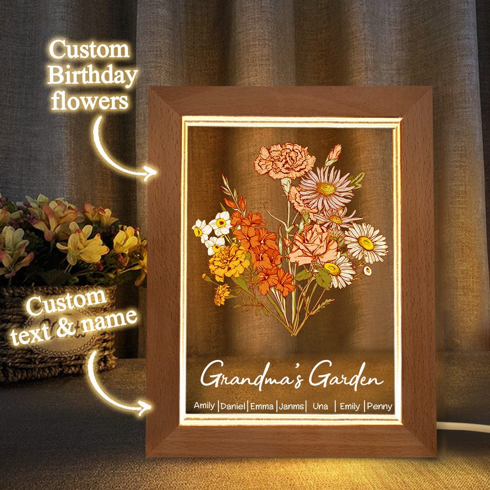 Birth Flower Night Light