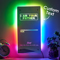 Father Lightsaber Mirror Lamp