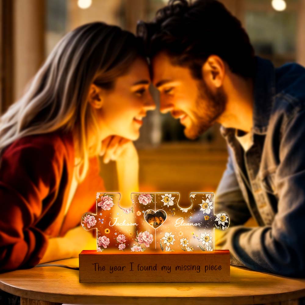 Couple Puzzle Night Light
