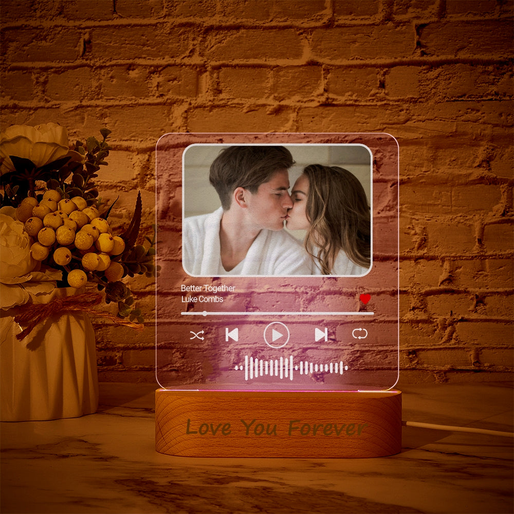 Music Code Night Light
