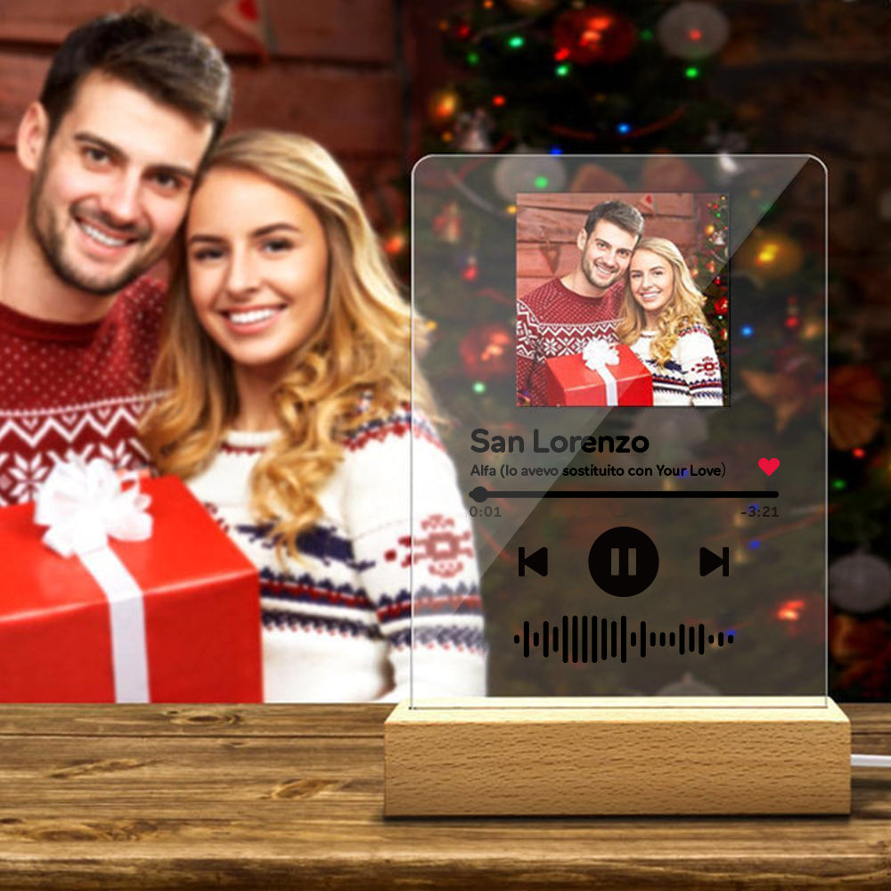 Scannable Music Code Night Light