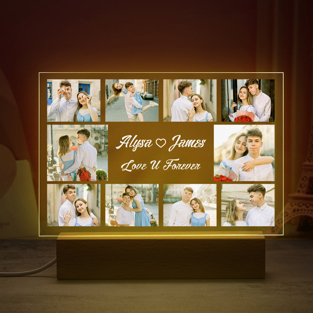 Commemorative Collage Night Light