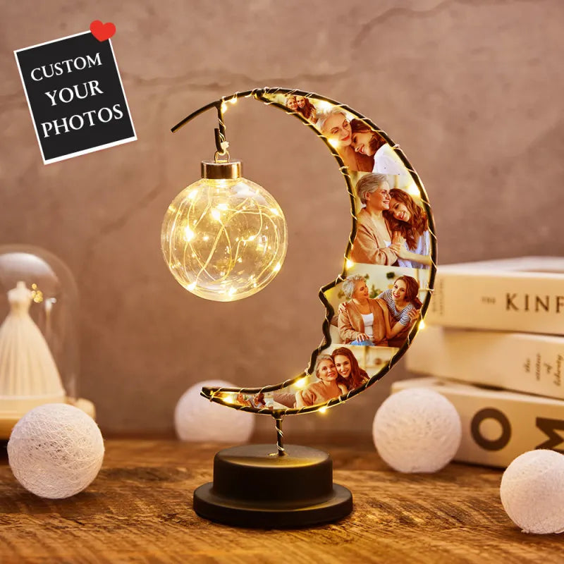 Personalized Photo Moon Light