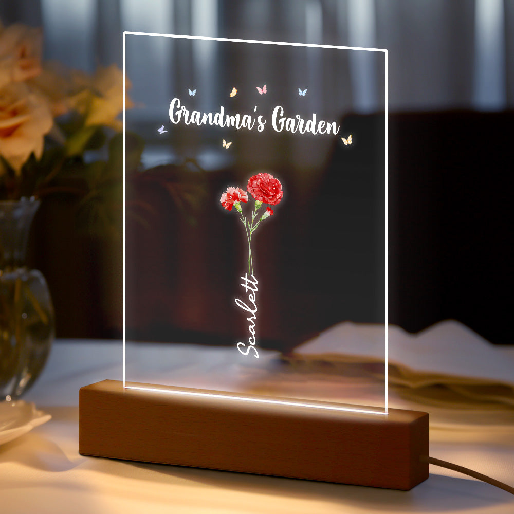 Grandma’s Garden Night Light