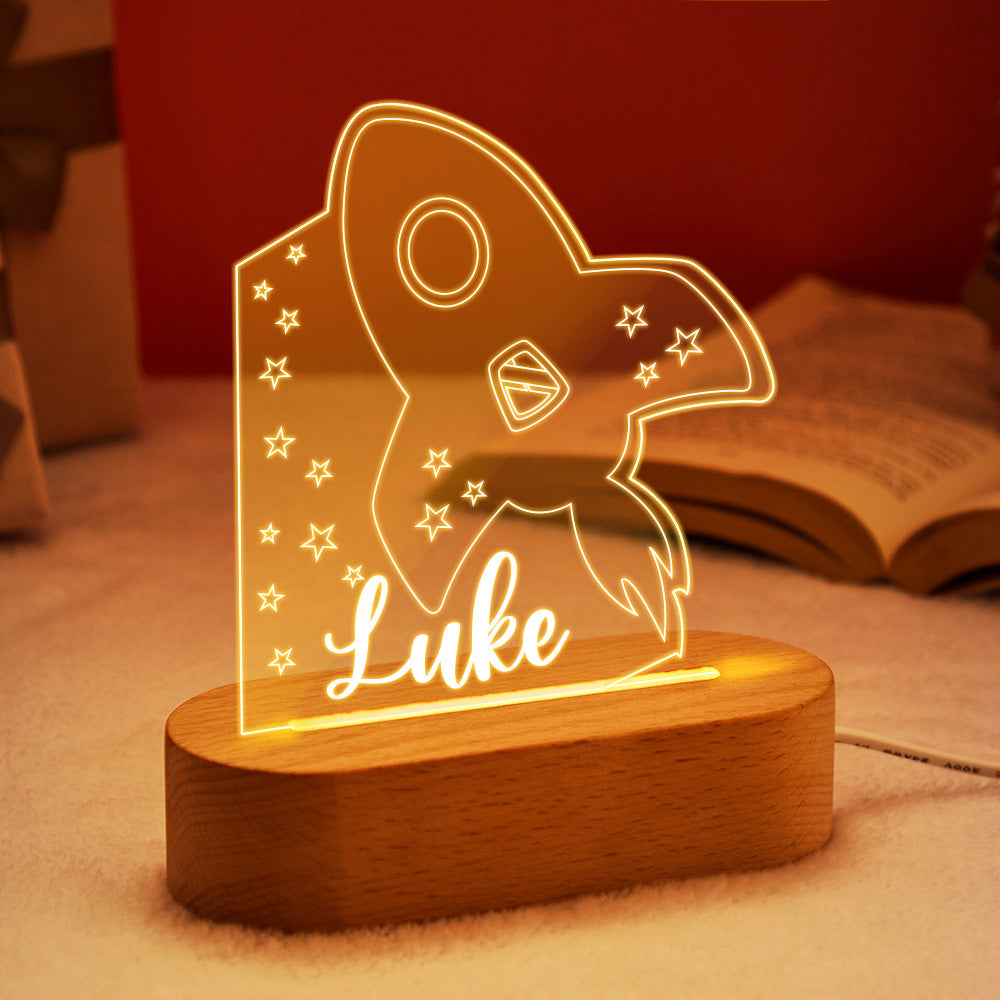 Kids’ Rocket Night Light