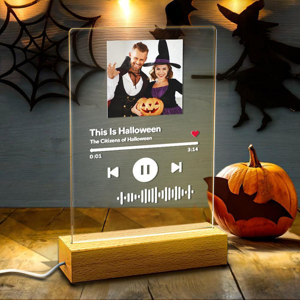 Scannable Music Code Night Light
