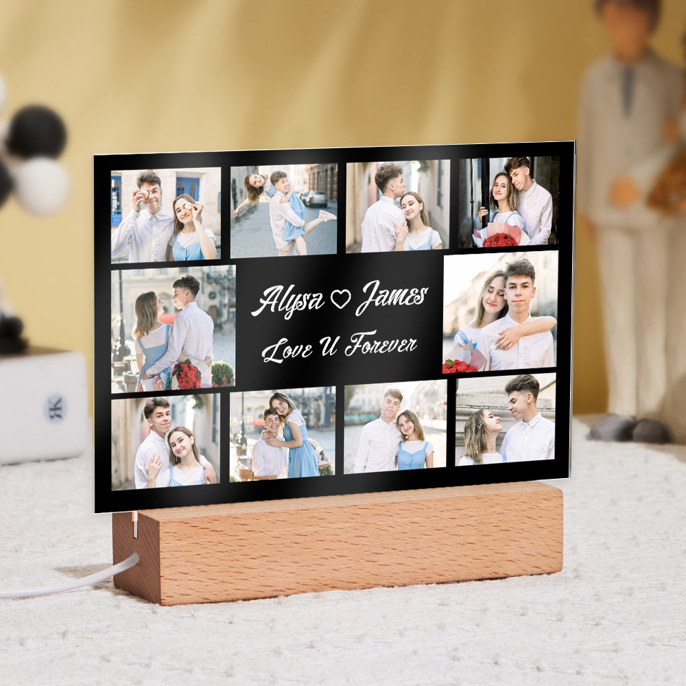Commemorative Collage Night Light