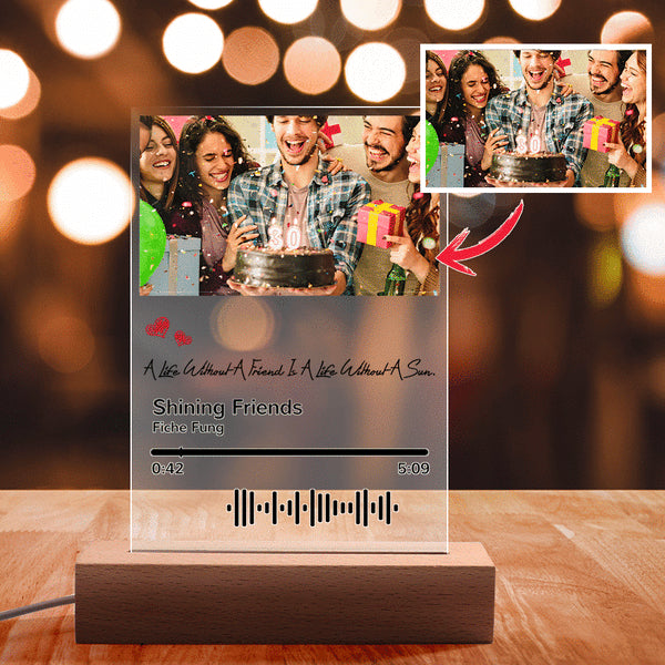 Scannable Song Code Night Light