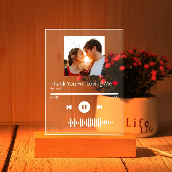 Scannable Song Night Light